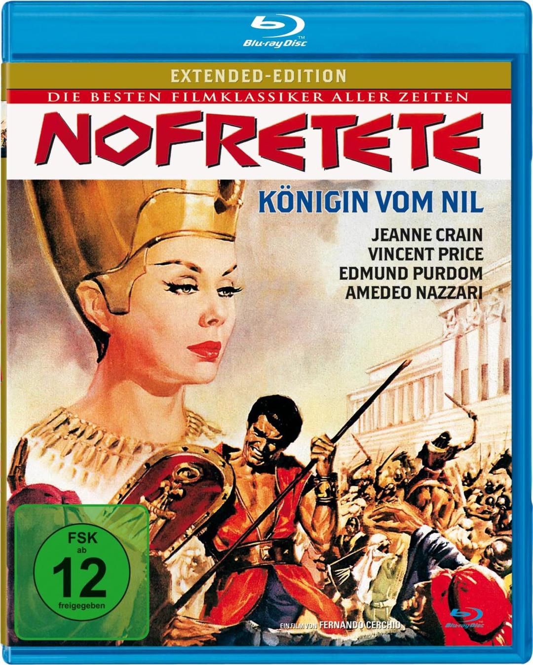 Nofretete - Königin vom Nil (Extended Kinofassung, in HD neu abgetastet) [Blu-ray]