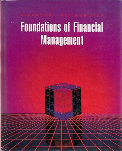 Foundations of Financial Management