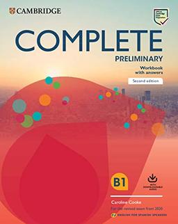 Complete Preliminary Workbook with Answers with Downloadable Audio English for Spanish Speakers