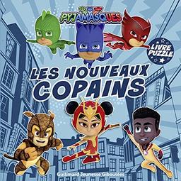 Pyjamasques : les nouveaux copains : livre puzzle