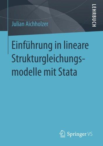 Einführung in lineare Strukturgleichungsmodelle mit Stata