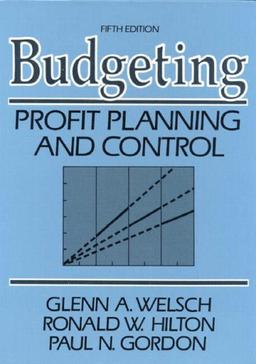 Budgeting: Profit, Planning and Control