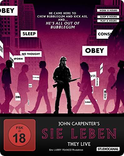 Sie leben - SteelBook - Collector's Edition  (4K Ultra HD) (+ Blu-ray) (+ Bonus-Blu-ray) (+ CD-Soundtrack)