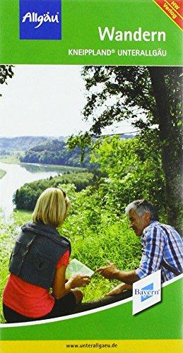 Wandern im Kneippland Unterallgäu 1 : 50 000: mit 70 Wander-Routen