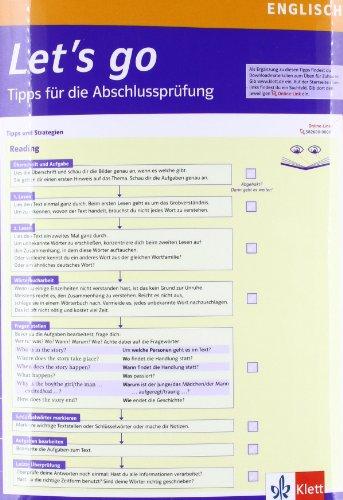 Let's go. Englisch als 1. Fremdsprache. Lehrwerk für Hauptschulen / Tipps für die Abschlussprüfung