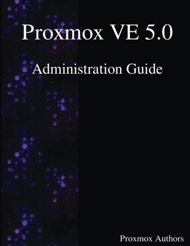 Proxmox VE 5.0 Administration Guide