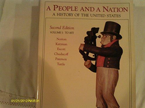 A People and a Nation: A History of the United States