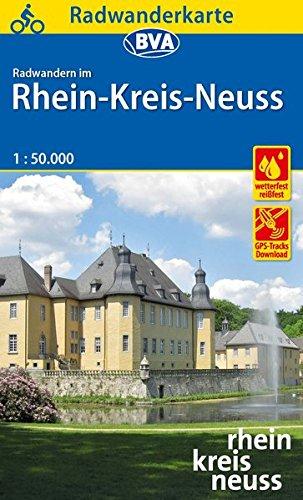 Radwanderkarte BVA Radwandern im Rhein-Kreis Neuss 1:50.000, reiß- und wetterfest, GPS-Tracks Download (Radwanderkarte 1:50.000)