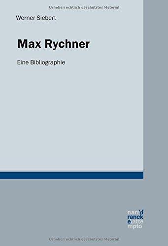 Max Rychner: Eine Bibliographie