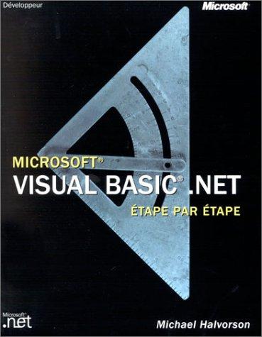 Visual Basic.Net : étape par étape