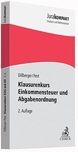 Klausurenkurs Einkommensteuer und Abgabenordnung (Jura kompakt)