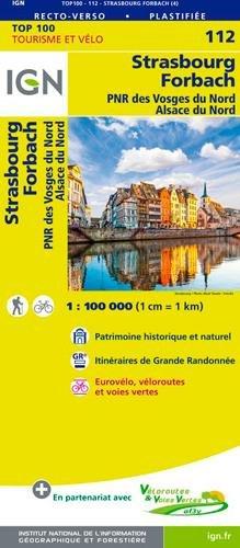 Strasbourg Forbach 1:100 000