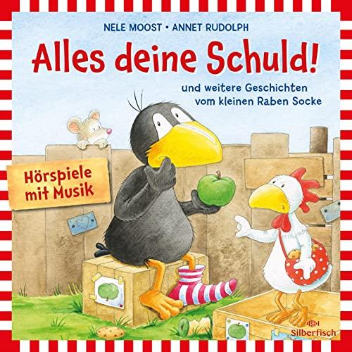 Alles deine Schuld! (Der kleine Rabe Socke): Und weitere Geschichten: Alles schlapp!, Alles gewaschen!: 1 CD