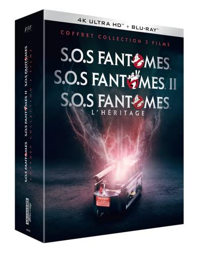 S.o.s. fantômes + s.o.s. fantômes 2 + s.o.s. fantômes : l'héritage 4k ultra hd [Blu-ray] [FR Import]