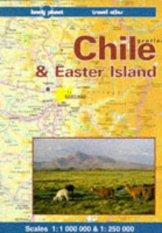 Chile and Easter Island Travel Atlas 1 : 1 000 000 (Lonely Planet Travel Atlas)