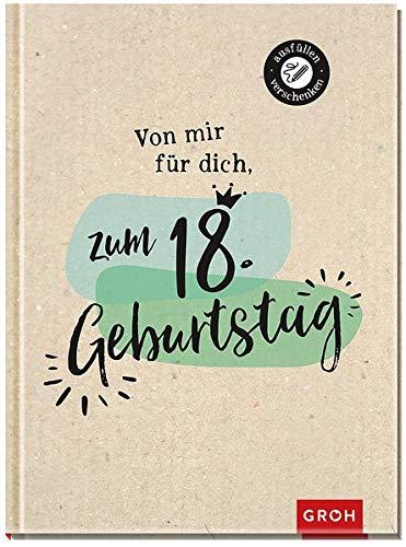 Von mir für dich zum 18. Geburtstag