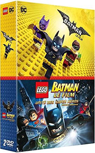 Coffret lego batman 2 films : lego batman, le film ; lego batman, l'unité des super héros [FR Import]