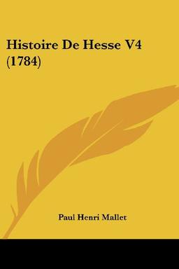 Histoire De Hesse V4 (1784)