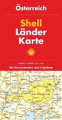 Shell Länderkarte Österreich 1:300.000