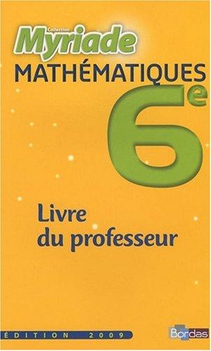 Mathématiques 6e : Livre du professeur