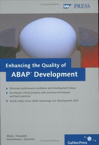 Enhancing the Quality of ABAP Development (SAP PRESS: englisch)