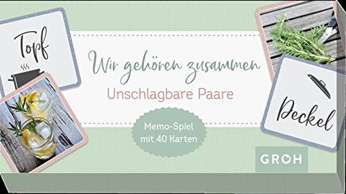 Wir gehören zusammen - Unschlagbare Paare: Memo-Spiel mit 40 Karten