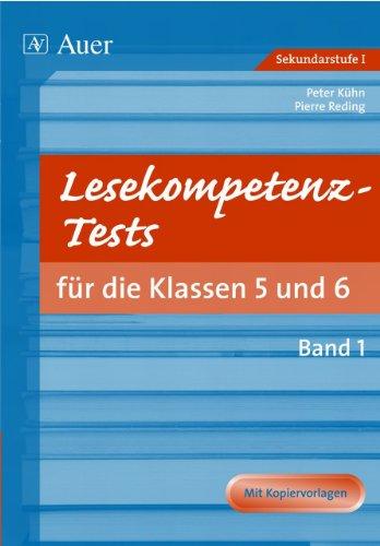 Lesekompetenz-Tests für die Klassen 5 und 6