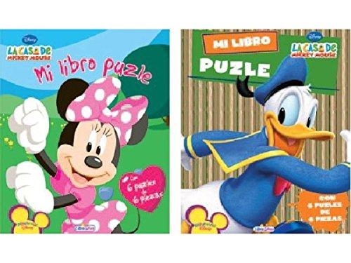 Buch Puzzle Haus von Mickey, Disney, 19,5 x 16 cm.