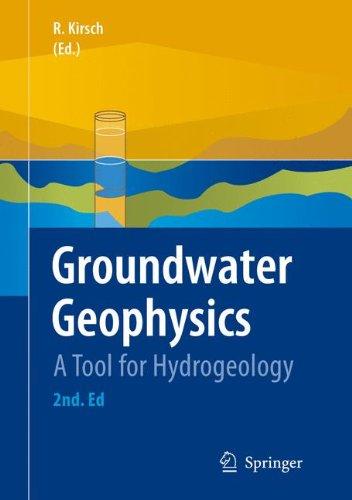 Groundwater Geophysics: A Tool for Hydrogeology