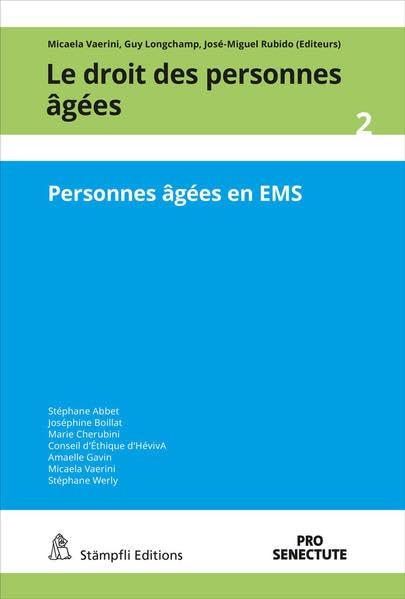 Personnes âgées en EMS (Droit personne âgée)