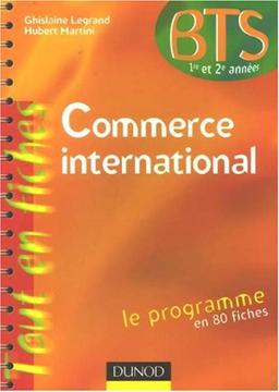 Commerce international, BTS 1re et 2e années