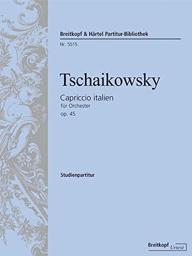 Capriccio italien op. 45 - Breitkopf Urtext - Studienpartitur (PB 5515)