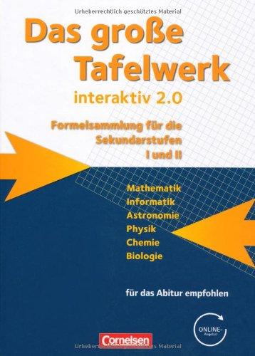 Das große Tafelwerk interaktiv 2.0 - Allgemeine Ausgabe (außer Niedersachsen und Bayern): Schülerbuch