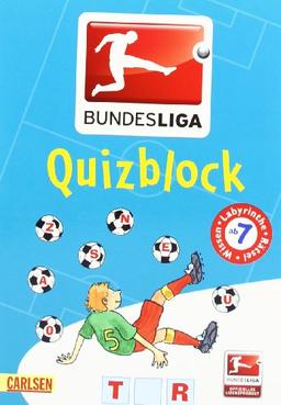 BUNDESLIGA Quizblock ab 7 Jahren