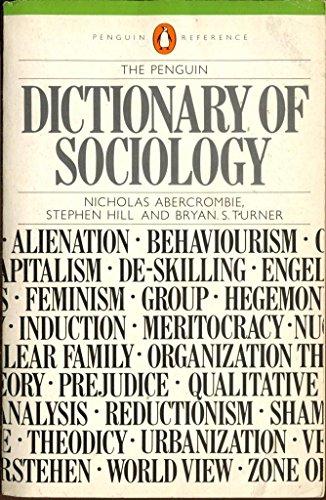 Dictionary of Sociology, The Penguin (Penguin Reference Books)