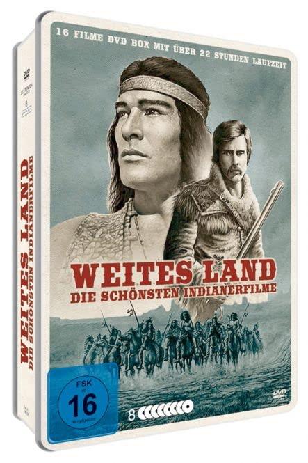 Weites Land. Die schönsten Indianerfilme. 8 DVDs.