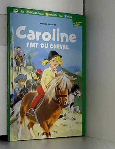 Caroline fait du cheval