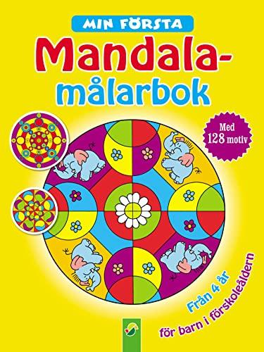 Min första mandala målarbok