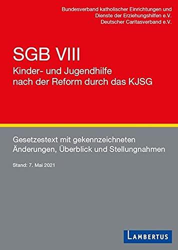 SGB VIII - Kinder- und Jugendhilfe nach der Reform durch das KJSG: Gesetzestext mit gekennzeichneten Änderungen, Überblick und Stellungnahmen