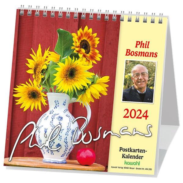 Phil Bosmans Postkartenkalender 2024: Postkartenkalender mit Texten von Pater Phil Bosmans