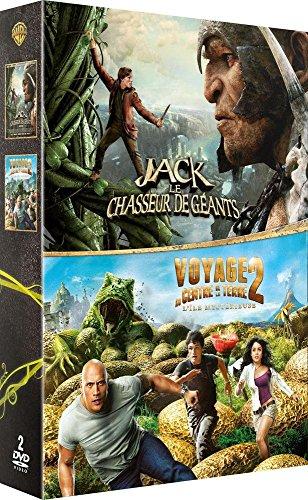 Coffret : jack le chasseur de géants 3D ; voyage au centre de la terre 2 3D [FR Import]