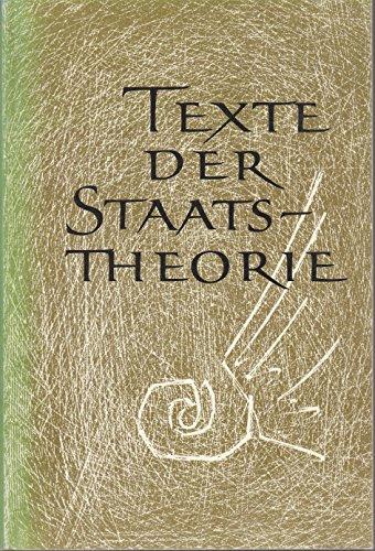 Texte der Staatstheorie