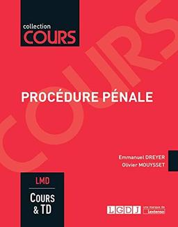 Procédure pénale : LMD : cours & TD