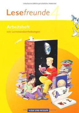 Lesefreunde - Östliche Bundesländer und Berlin - Neubearbeitung: 4. Schuljahr - Arbeitsheft mit Lernstandserhebungen