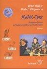 AVAK-Test, m. CD-ROM