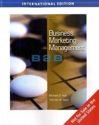 Business Marketing Management