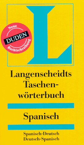 Spanisch - Deutsch / Deutsch - Spanisch. Taschenwörterbuch. Langenscheidt