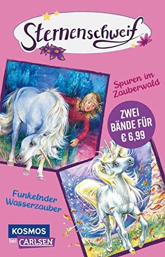 Sternenschweif: Doppelband – Enthält die Bände: Spuren im Zauberwald / Funkelnder Wasserzauber: Eine Heldin und ihr magisches Einhorn fliegen ins Abenteuer!