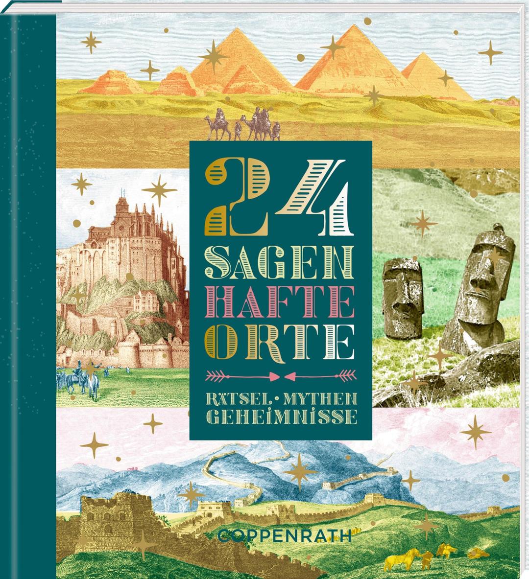 Adventskalenderbuch zum Aufschneiden – 24 SAGENhafte Orte: Rätsel, Mythen, Geheimnisse