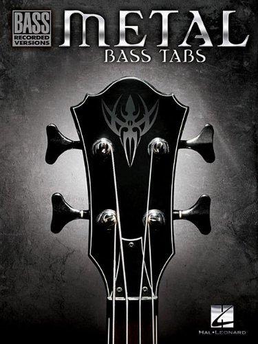 Metal Bass Tabs: Songbook für Bass-Gitarre (Bass Recorded Versions)